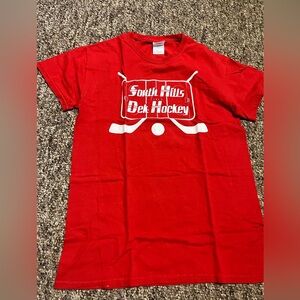5 small south hills dek hockey t shirts